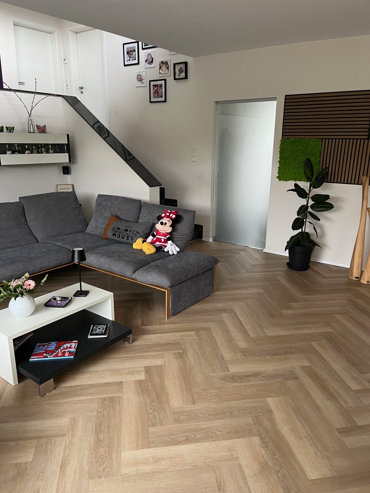 Click-Vinyl CHECK One 2074H Prenzlau Eiche Herringbone inkl. Trittschall Premium