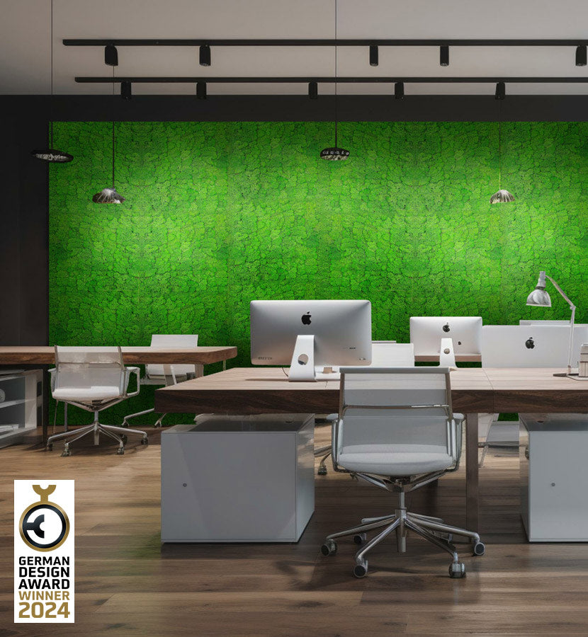 Wandpaneel Jangal Modular Wall 11101 Rich Green Moos 52 x 52 cm