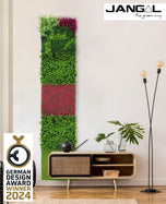 Wandpaneel Jangal Modular Wall 11112 Mixed Green Design Buxus 52 x 52 cm