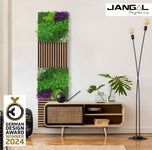 Wandpaneel Jangal Modular Wall 11116 violet mixed flora 52 x 52 cm