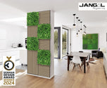 Wandpaneel Jangal Modular Wall 11118 tropical mixed flora 52 x 52 cm