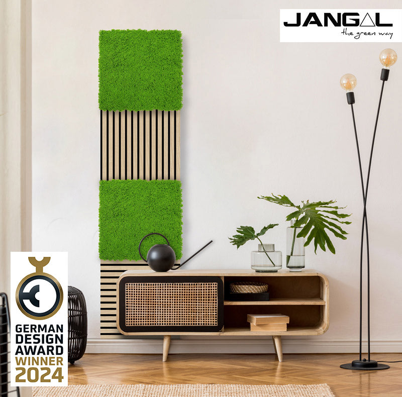 Wandpaneel Jangal Modular Wall 11121 Lime Green Design Moos 52 x 52 cm