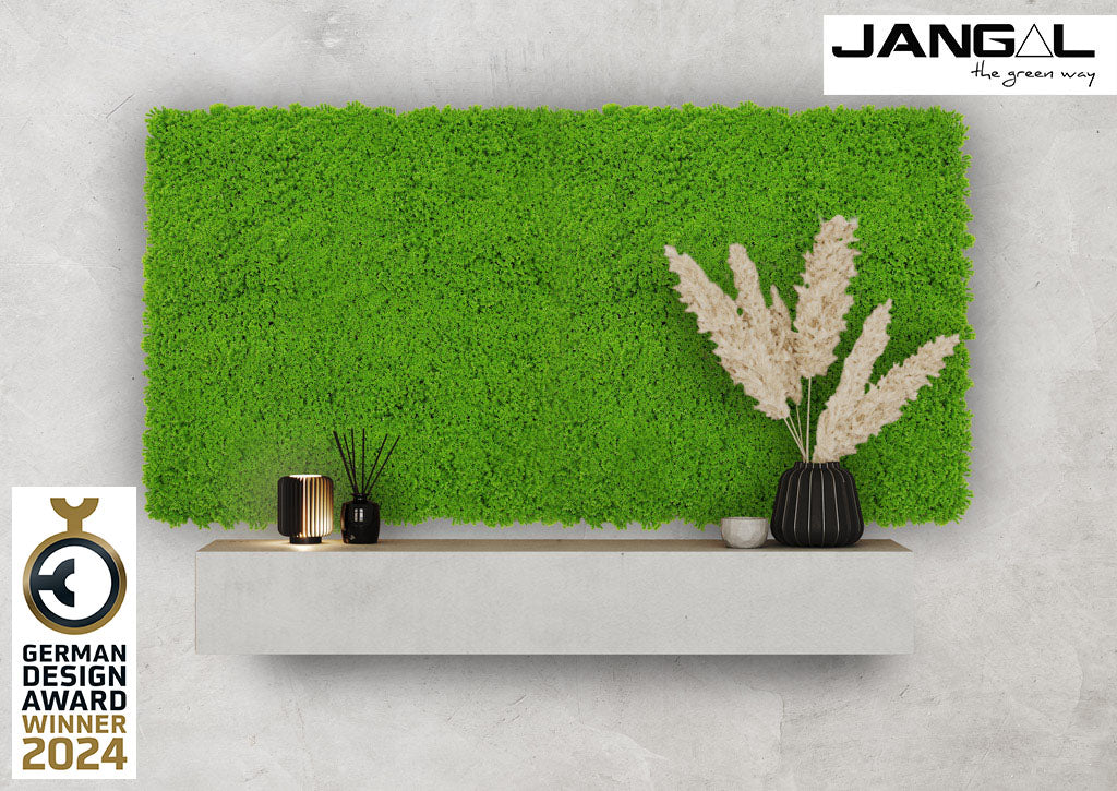 Wandpaneel Jangal Modular Wall 11121 Lime Green Design Moos 52 x 52 cm