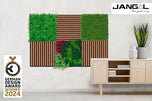 Wandpaneel Jangal Modular Wall 11121 Lime Green Design Moos 52 x 52 cm