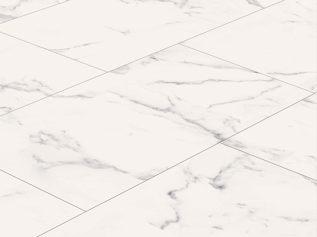 Click-Vinyl CHECK One 2143 Agora Marmor inkl. Trittschall Fliese Standard